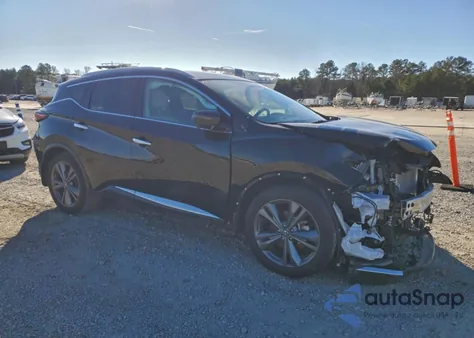 2021 Nissan Murano Platinum from USA, damaged, VIN 5N1AZ2DJ7MC100038